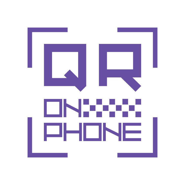 QR on Phone Logo